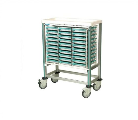 Carro de medicación 30 pastilleros
