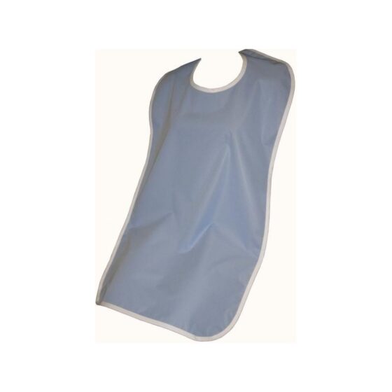 Babero Uretano Azul Broche
