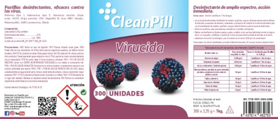 Clean Pill Pastillas Virucidas (48 Uds)