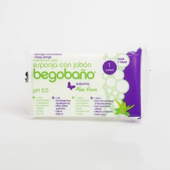 Esponja Jabonosa BS8 Poliuretano con Aloe Vera (1.200 Uds)