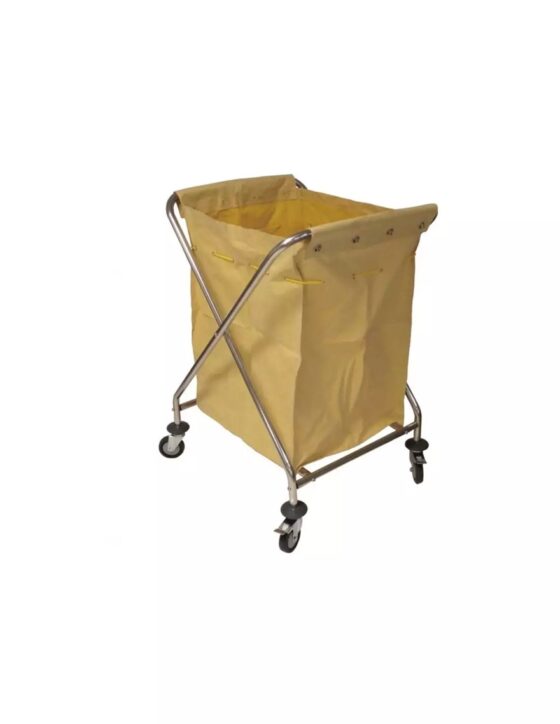 Carro Recogida de Ropa Plegable 77x73x105 cm