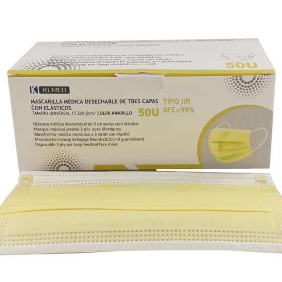 Mascarilla Quirúrgica TIPO IIR (10 cajitas de 50 uds - 500 uds)